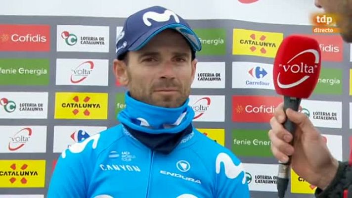  - Alejandro Valverde: "Si no hay problemas, tenemos renta para poder ganar la Volta"