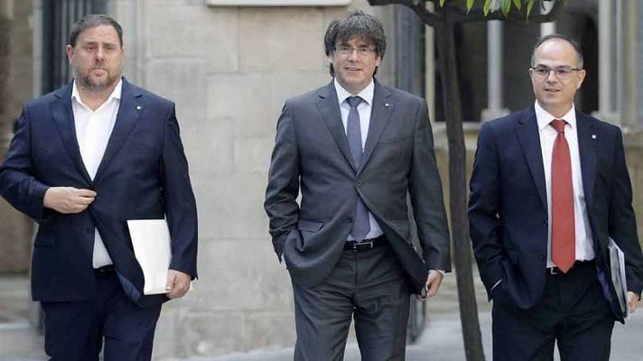 Telediario 1 - El juez Llarena afirma que los 25 procesados idearon una minuciosa estrategia para imponer la independencia