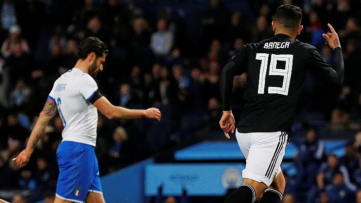  - Amistoso. Banega adelanta a Argentina ante Italia (0-1)