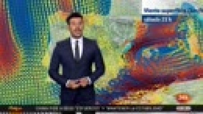 El tiempo - Viento muy fuerte y lluvias generalizadas en todo el país