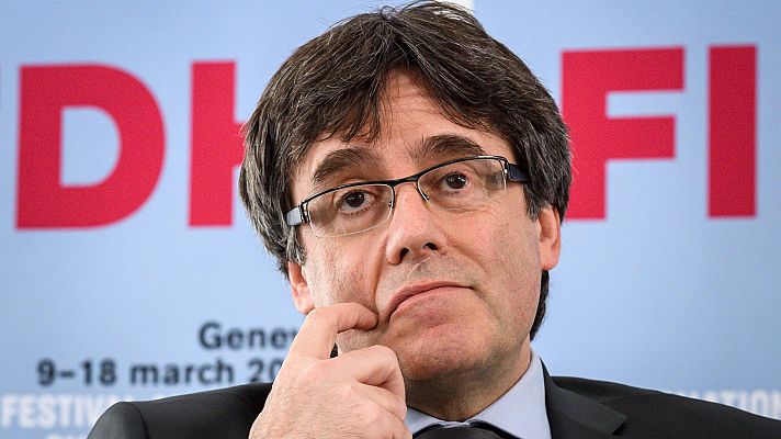 Informativo 24h - La policía alemana retiene a Puigdemont tras cruzar la frontera con Dinamarca