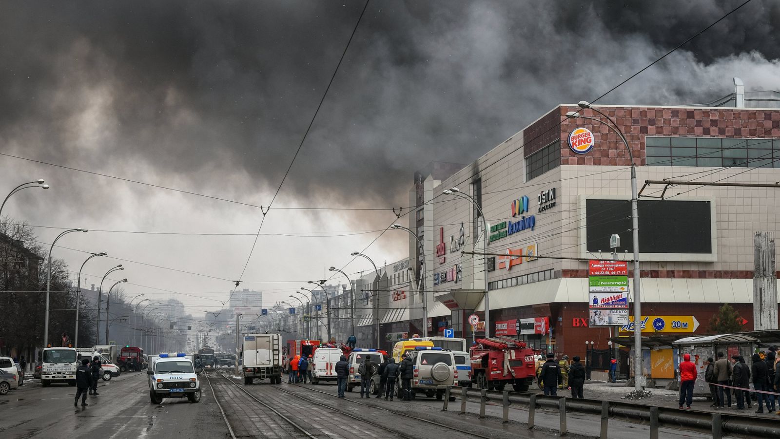 Más de 60 muertos en un incendio en Siberia