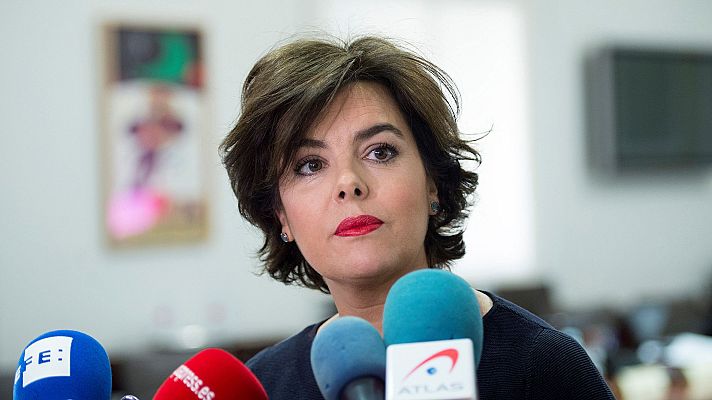 14H - Sáenz de Santamaría acusa a Torrent de extralimitarse en sus funciones