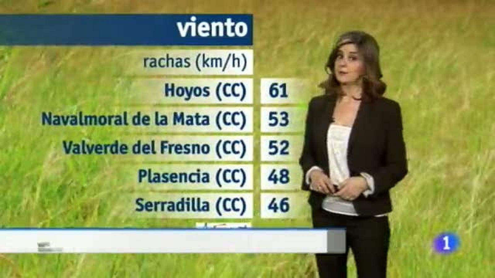 El Tiempo en Extremadura - 26/03/18