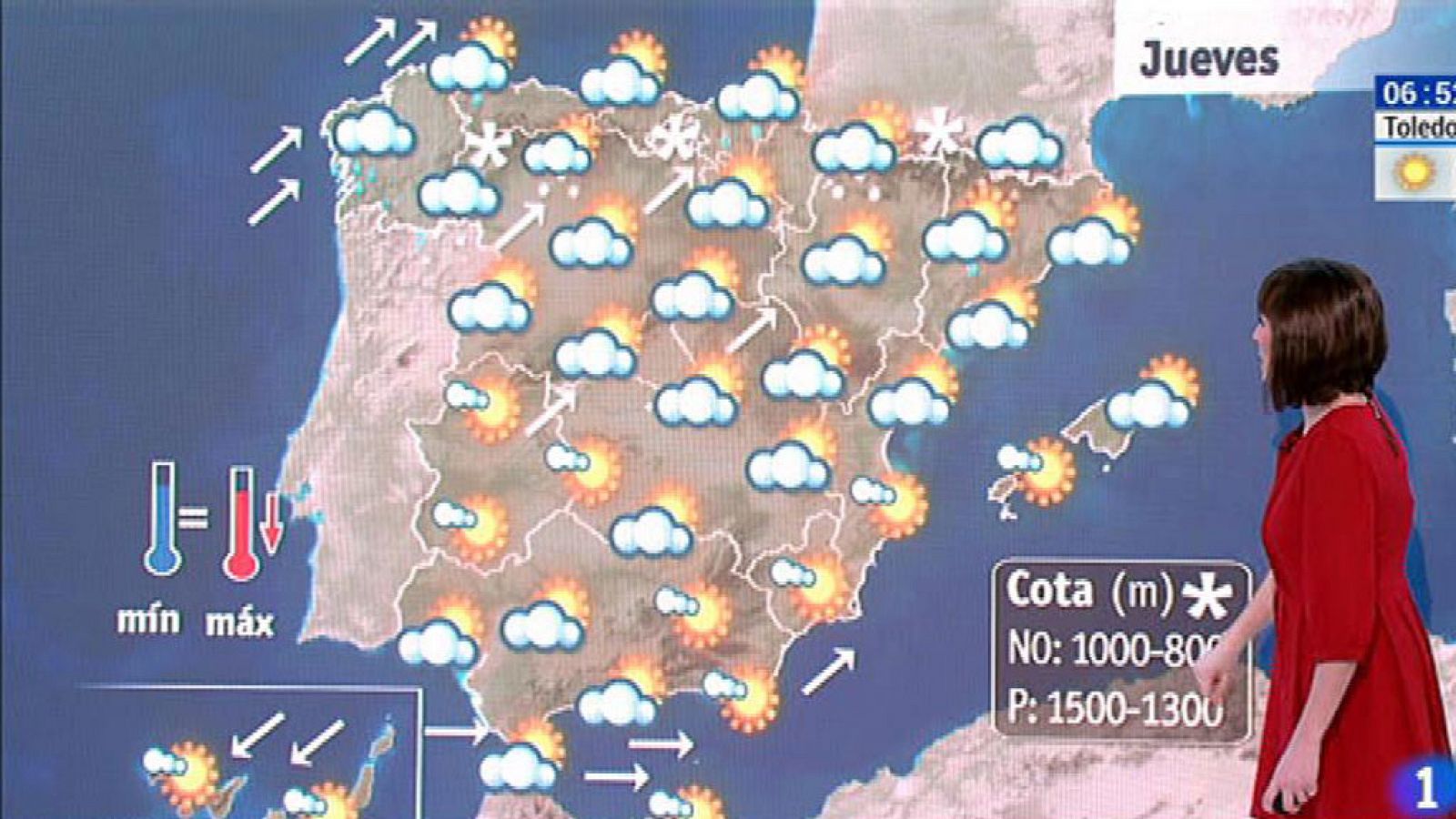 El Tiempo | Este miércoles habrá calimas en Canarias y lluvias en Galicia, Cantábrico y Navarra