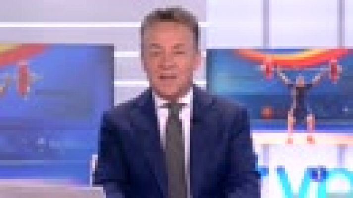 Telediario 1 - David Sánchez, bronce en la categoría de hasta 69 kilos