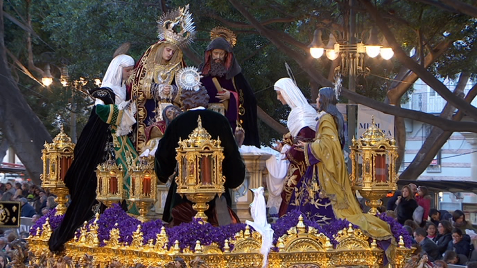 Procesiones de Semana Santa 2018 - Procesión del Calvario desde Málaga