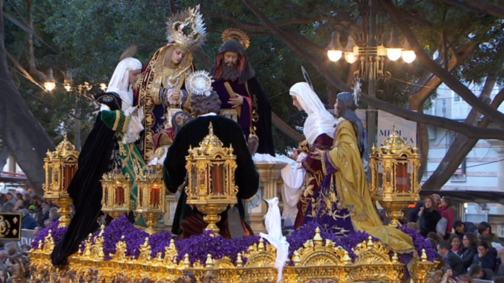 Semana Santa en RTVE - Procesión del Calvario desde Málaga
