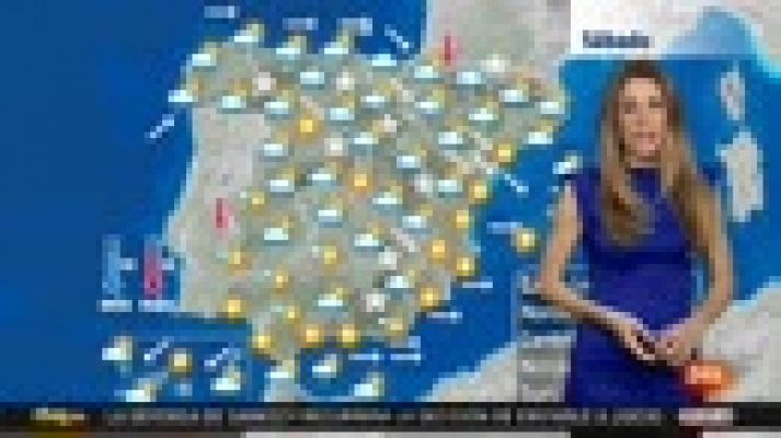 El tiempo - Viento fuerte en el este y norte peninsular, donde las precipitaciones irán remitiendo