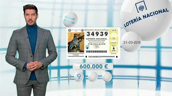 Loterías - Lotería Nacional - 31/03/18