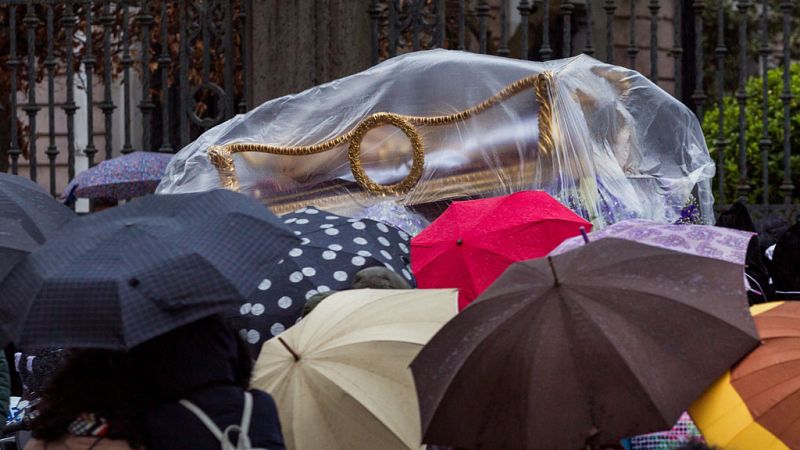 Cielo cubierto con lluvias débiles en Galicia