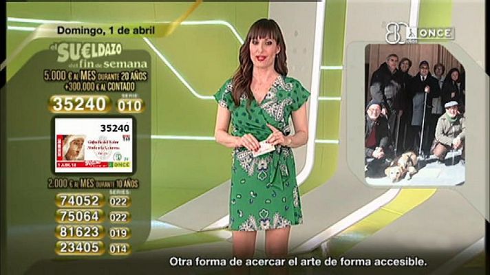 Sorteos ONCE - Sorteo ONCE - 01/04/18