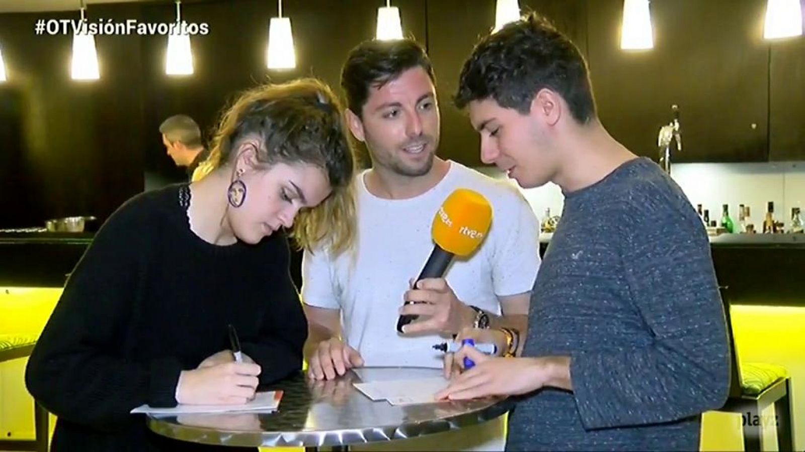 OTVisión - Amaia y Alfred nos dicen sus favoritos para Eurovisión