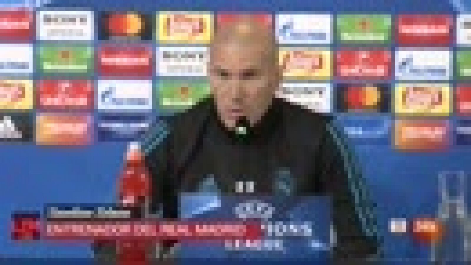 Zidane: "Tengo 25 jugadores y los voy a utilizar a todos" - Champions League | Ver