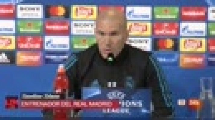 Champions League - Zidane: "Tengo 25 jugadores y los voy a utilizar a todos"
