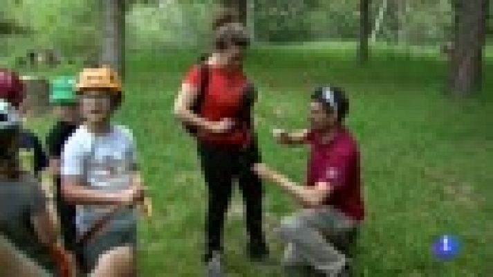 Telediario 1 - Uno de los alpinistas españoles fallecidos en Suiza por un alud era un experimentado profesional de la montaña