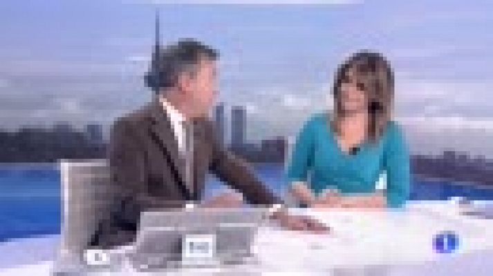 Telediario 1 - Ricky Rubio acribilla a los Lakers