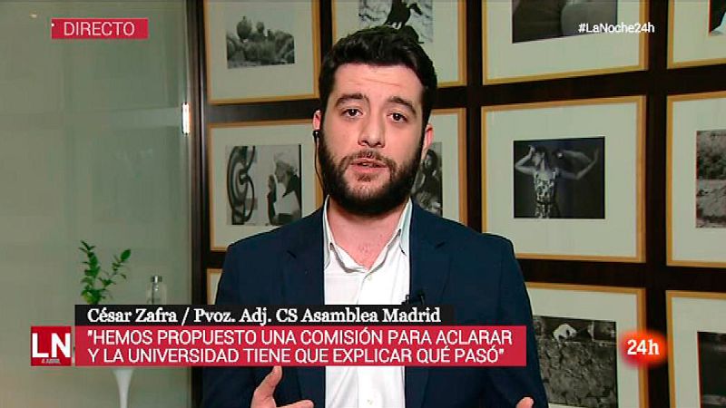César Zafra (Cs), sobre la moción de censura a Cifuentes: "Al PSOE le han podido las prisas"