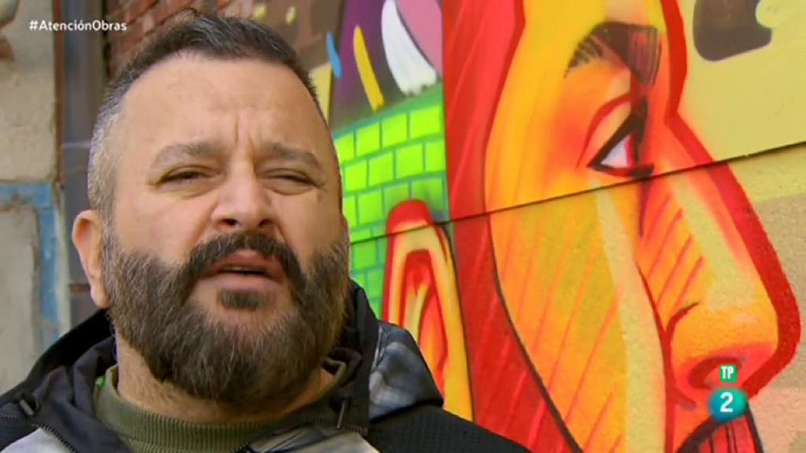 Atención obras - Arte urbano en las cocheras del metro de Cuatro Caminos, en Madrid