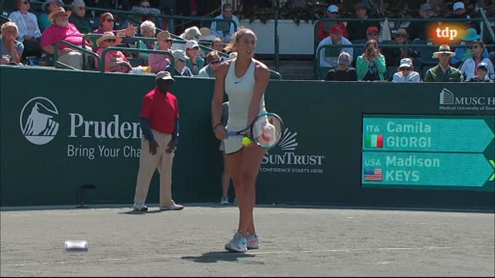 Tenis - WTA Torneo Charleston (EEUU): C. Giorgi - M. Keys - ver ahora