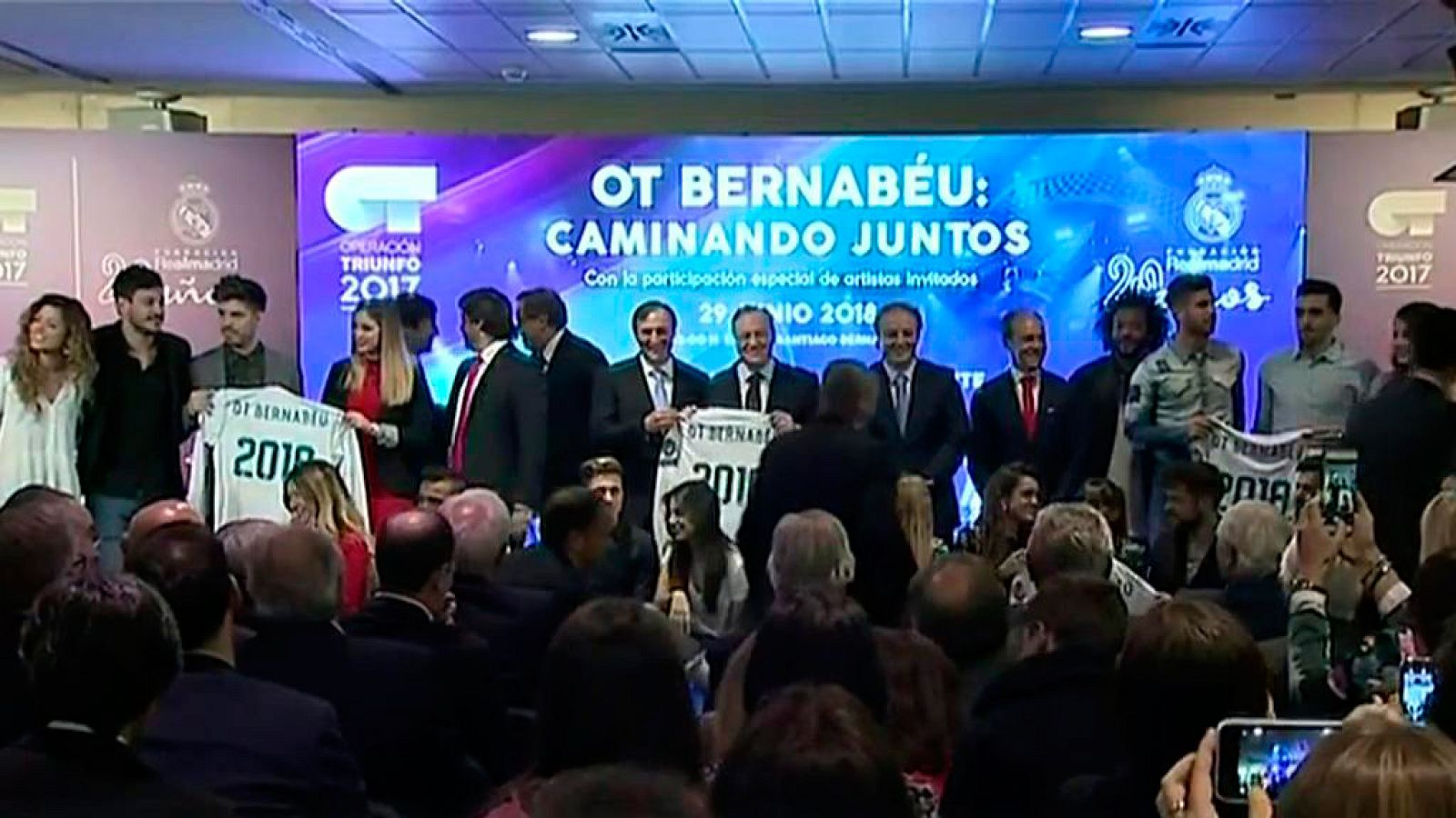 Corazón - Operación Triunfo y el Real Madrid presentan el concierto en el Santiago Bernabéu