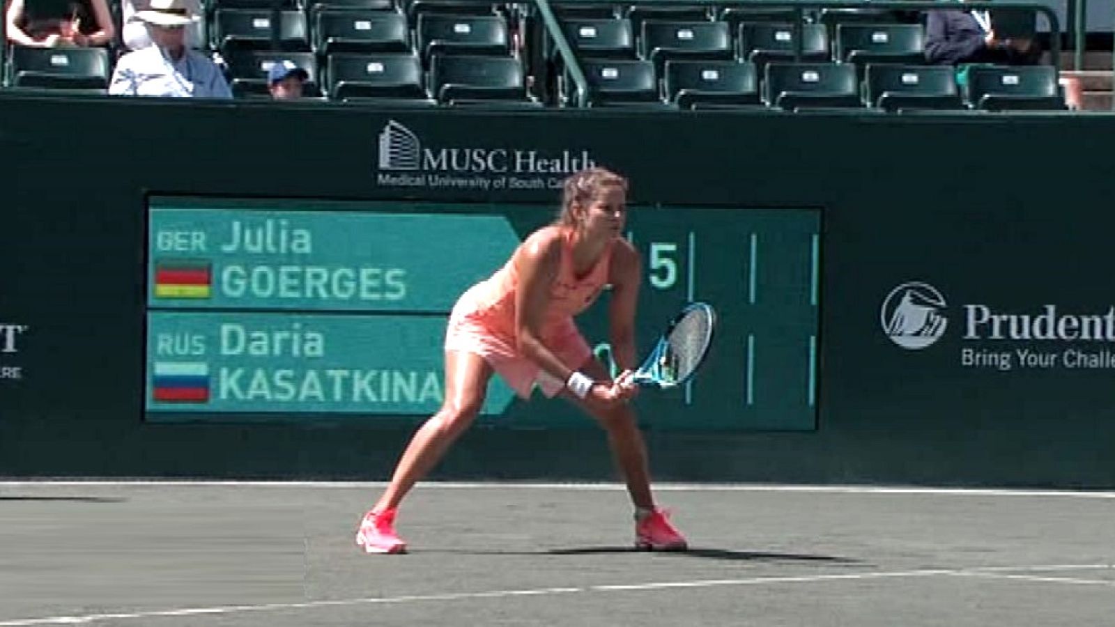 Tenis - WTA Torneo Charleston (EEUU) 1/4 Final: J. Goerges - D. Kasatkina - ver ahora