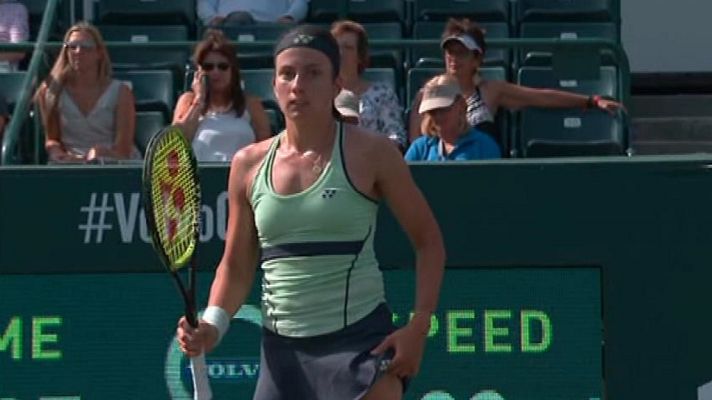 Tenis - WTA Torneo Charleston (EEUU) 1/4: A. Sevastova - K. Pliskova