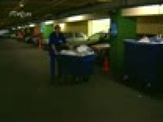 Parlamento - Reciclaje de papel en el Senado