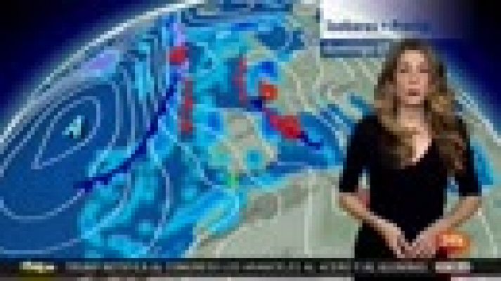 El tiempo - Lluvias en el noreste y oeste peninsular y temperaturas diurnas en descenso