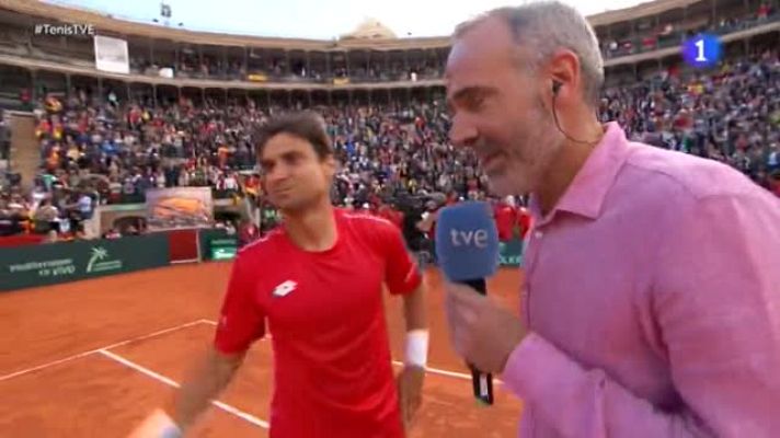  - David Ferrer: "Ha sido el broche de oro a mi carrera"