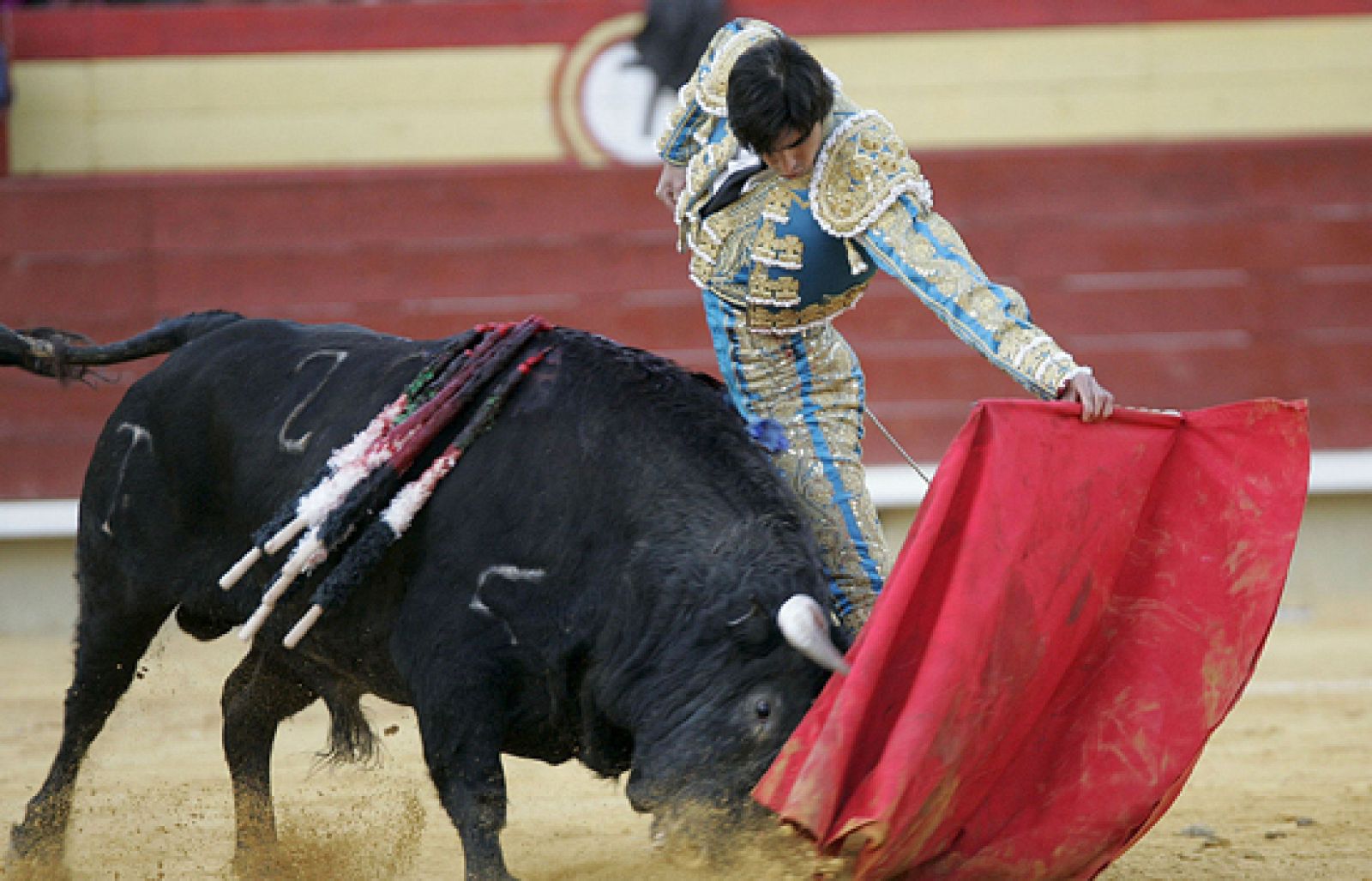 El diestro extremeño cortó ayer cuatro orejas y un rabo después de dos faenas de mucho temple, técnica y valentía. Especial importancia tuvo su labor en el quinto, un toro complicado al que le cortó los máximos trofeos.
