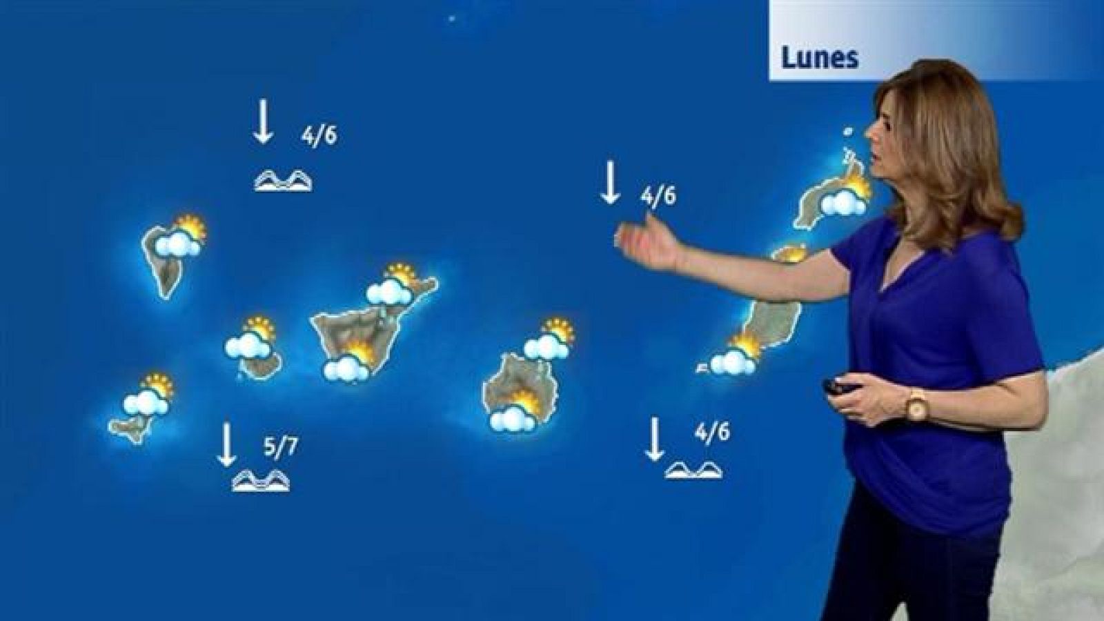 El tiempo en Canarias - 09/04/2018