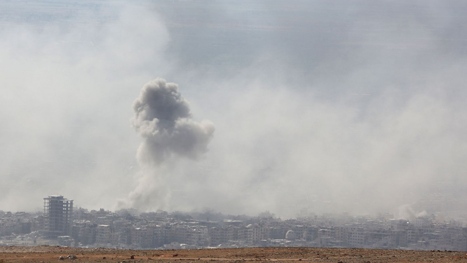 EE.UU. y Rusia acusan a Israel de un ataque a un aeropuerto militar sirio donde murieron 14 personas