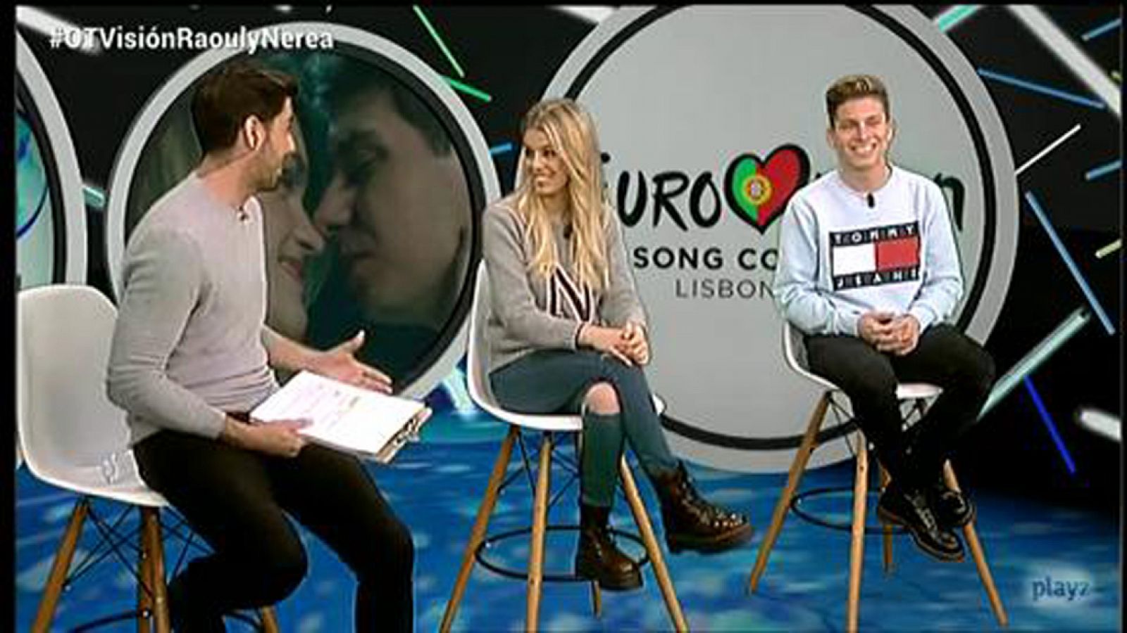 Eurovisión 2018 - Raoul y Nerea: "Seguro que quedamos en el top 10" - OTVisión