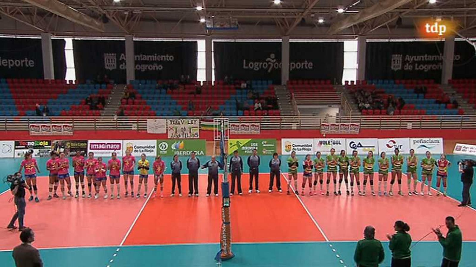 Voleibol - Superliga Iberdrola Femenina. PlayOffs 1/4 Final 2º partido: Minis Arluy VB Logroño - CV CCO 7 Palmas Gran Canaria