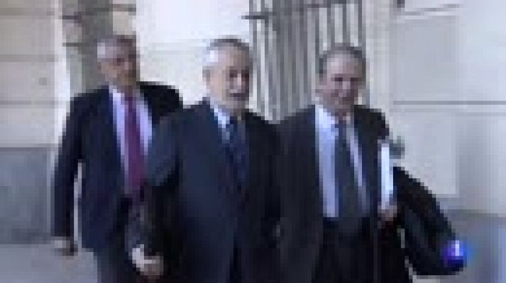 Telediario 1 - Griñán asegura que se enteró del programa de ayudas de los ERE cuando estalló el caso