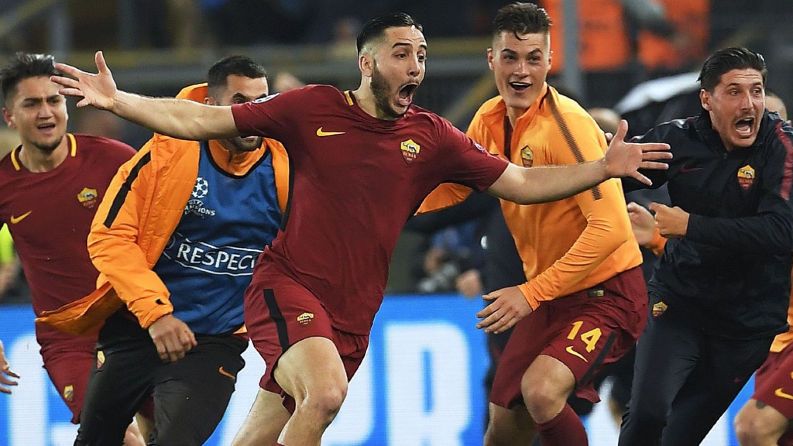 Así se vivió la victoria en el vestuario de la Roma | Ver