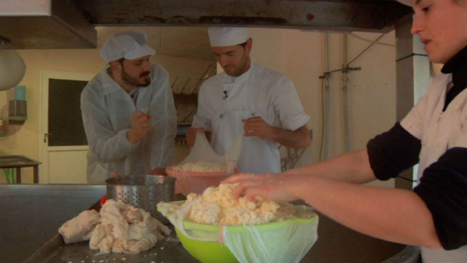 Queso con pastos de Menorca