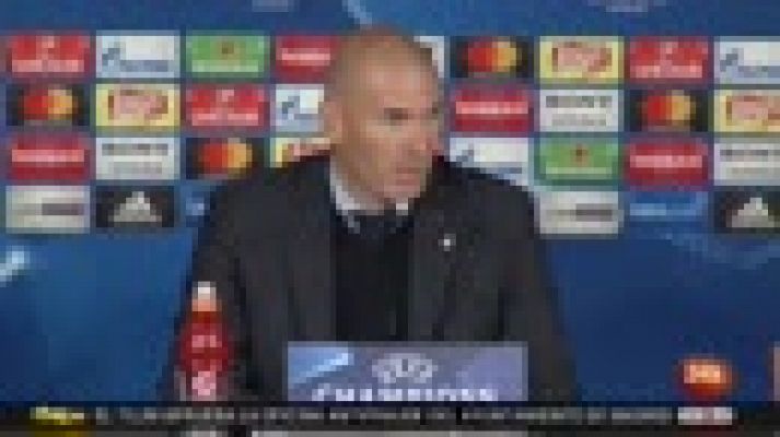 Telediario 1 - La plantilla madridista afirma que fue penalti claro