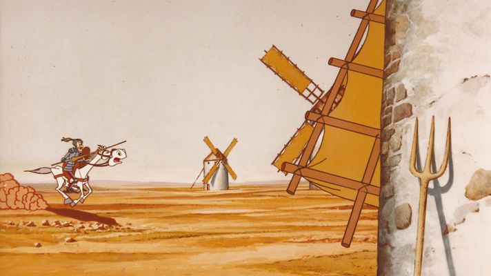 Serie de dibujos de Don Quijote