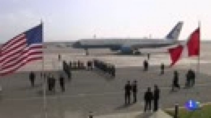 Telediario 1 - El ataque a Siria eclipsa la octava Cumbre de las Américas que se celebra en Lima