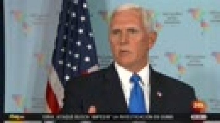  - Pence diciendo que el ataque también sirvió para enviar un mensaje a Siria y a sus aliados, Rusia e Irán.