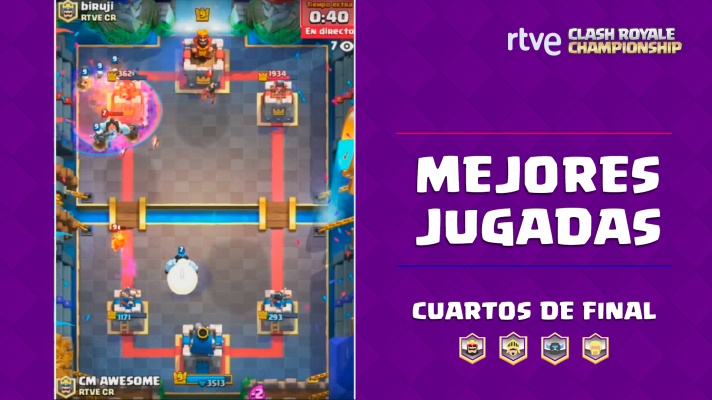 Clash Royale Championship - Cuartos de final - Las mejores jugadas