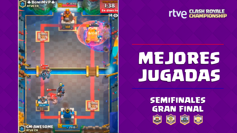 RTVE Clash Royale Championship. Gran final - Las mejores jugadas 