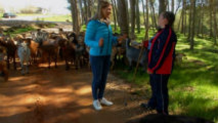 Paqui, la ganadera valiente