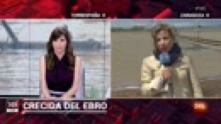 Informativo 24h - Alerta en las poblaciones de la Ribera Baja ante la llegada de la crecida del Ebro