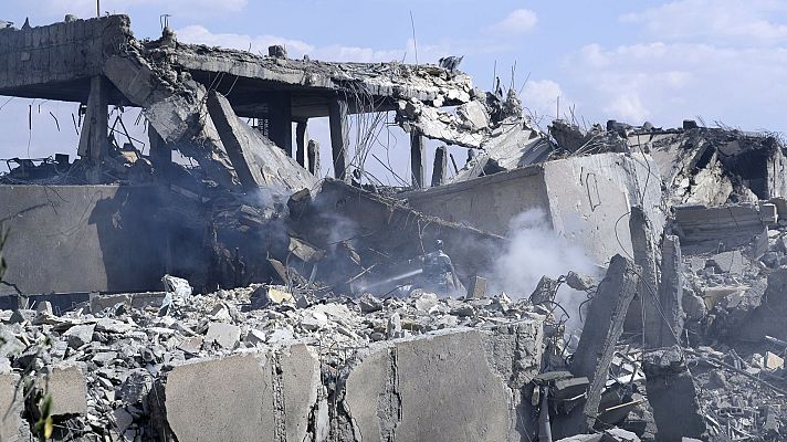 Telediario 1 - EE.UU. sancionará a Rusia por el ataque en Siria