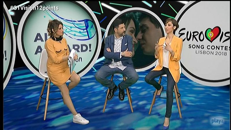 OTVisin - Tony Aguilar y Julia Varela dicen sus favoritos para Eurovisin 2018