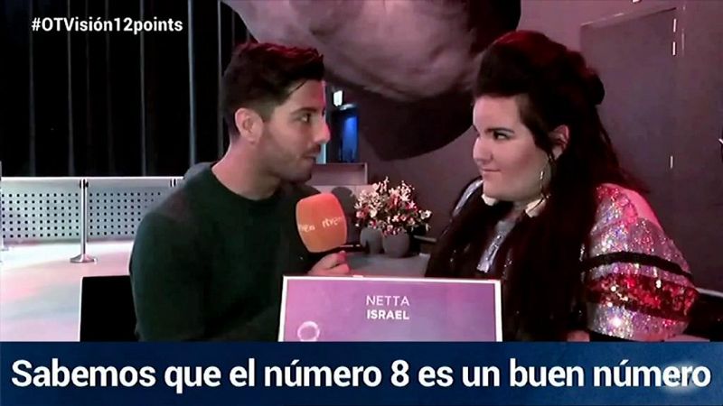 OTVisin - Netta, representante de Israel: "Queramos dar un mensaje fuerte y feliz" 