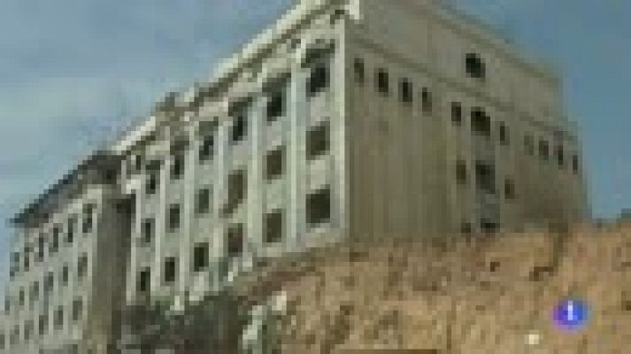 Telediario 1 - Los inspectores de la ONU siguen sin poder ir a Duma para investigar el supuesto ataque químico